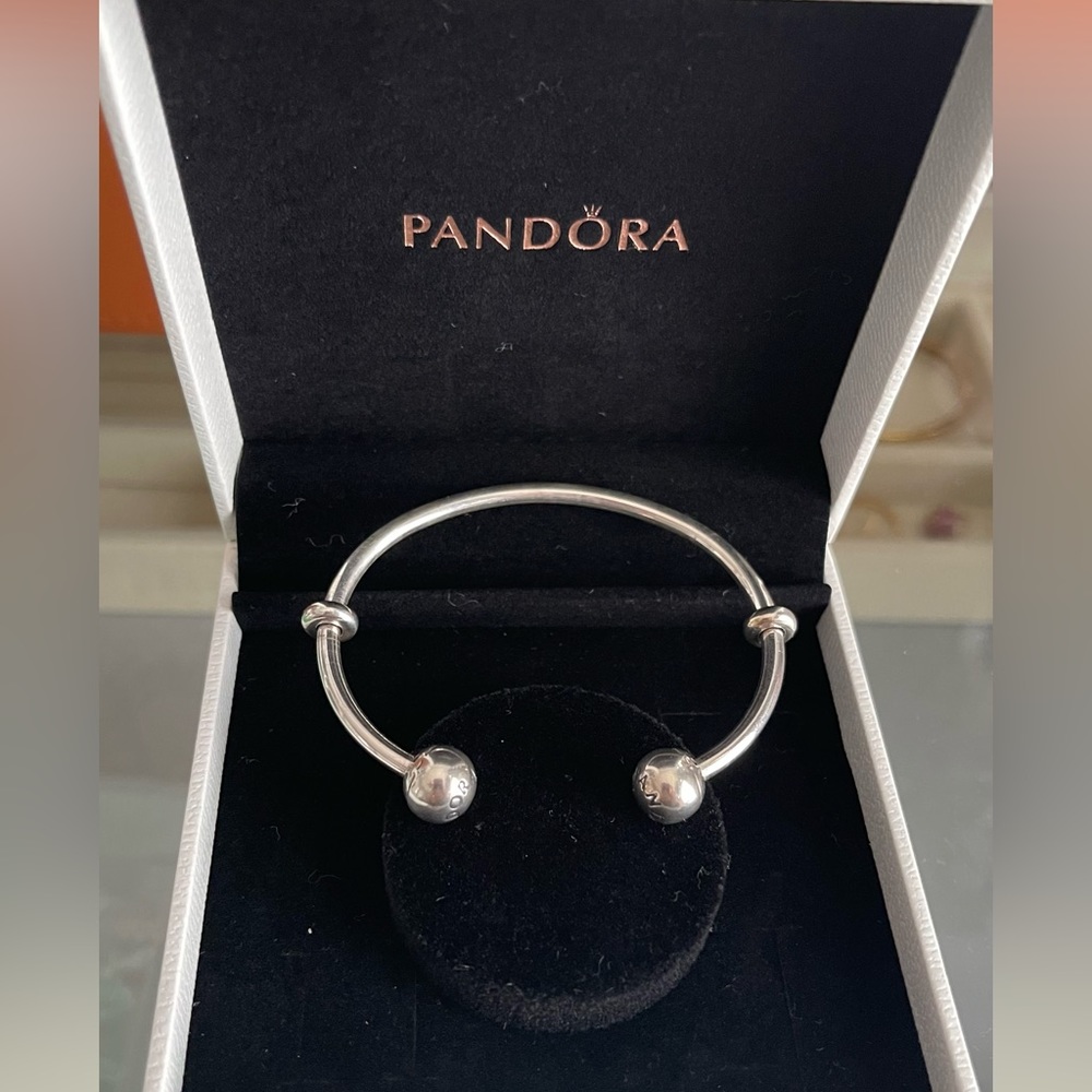 Pandora authentic open moment bangles size 6.3